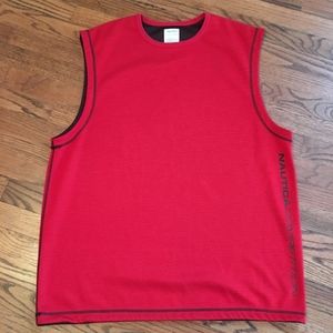 Vintage 90's Nautica Competition Sleeveless Shirt